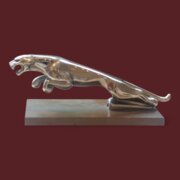 Stunning Jaguar Car Mascot Circa 1955 - 1969