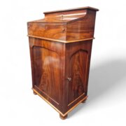 Unusual Davenport Unfolding Writing Desk c1830