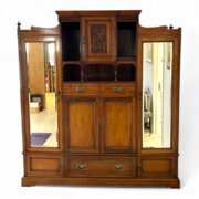 Wonderful Edwardian Oak Compactum C.1910
