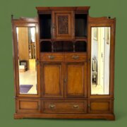 Wonderful Edwardian Oak Compactum c1910