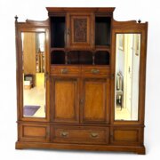 Wonderful Edwardian Oak Compactum C.1910