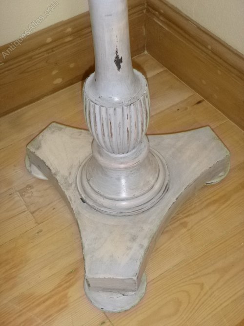 A Shabby Chic Painted Victorian Side Table Antiques Atlas