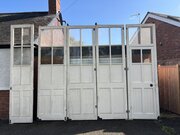 Antique Victorian Glazed Partition Doors