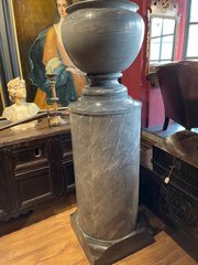 A Pair Of Neo-Classical Tarquin Marble Urns
