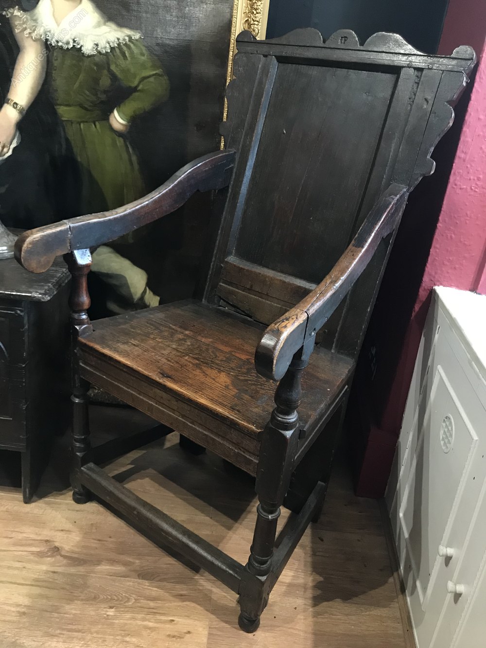 Early 18th Century Wainscott Chair Antiques Atlas