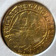 Elizabeth I Gold Angel, Sixth Issue D.1582-1583