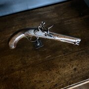 Flintlock Pistol By Henry Nock C.1775