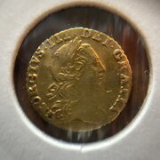 George III Gold Qtr Guinea D.1762