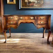 George III Walnut Writing Desk C.1800