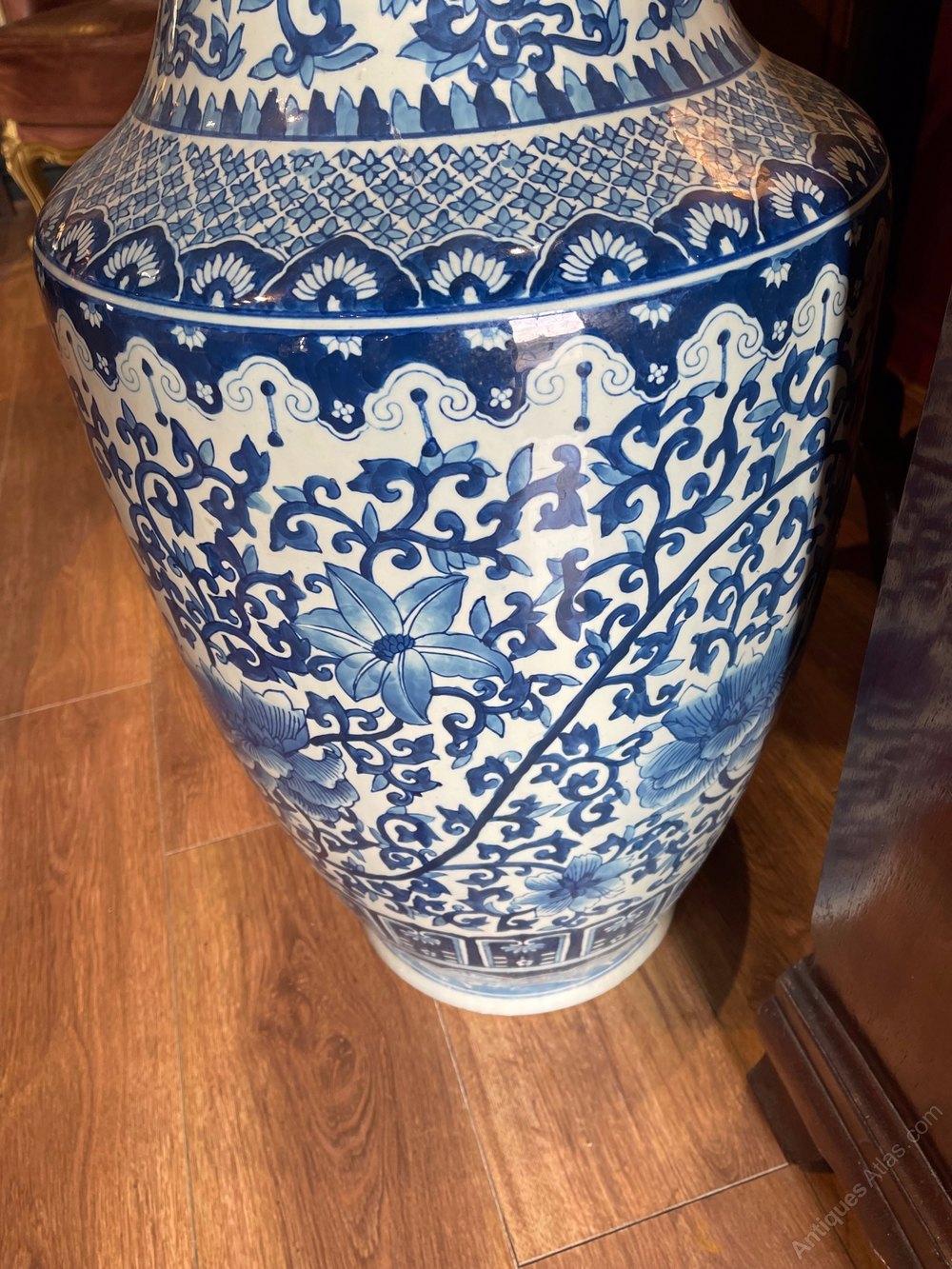 Antiques Atlas Large Chinese Blue And White Vase