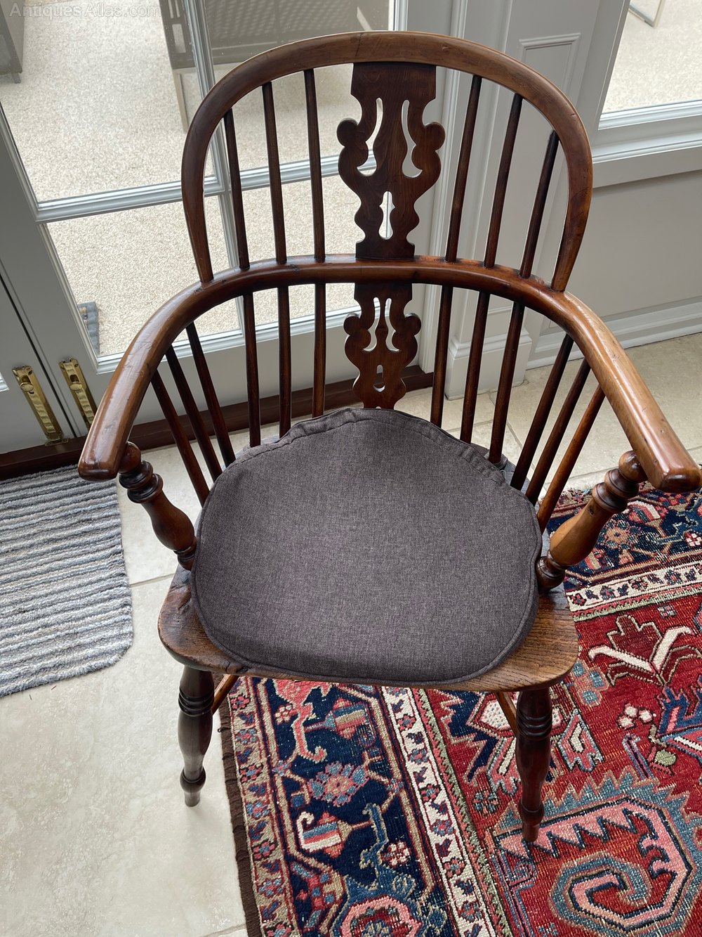 Low Back Set Of 6 Windsor Chairs C 1840 Antiques Atlas