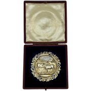 Agricultural Prize Medal Ayrshire Cow Bull Calf