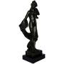 Antique Victorian Lady Sculpture La Source