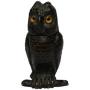 Bronze Bird Tawny Owl Vesta Match Case Striker