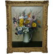 Dan Ferguson ROI Scottish Exhibition Floral Oil