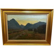 George Houston Scottish Highland Oil Glen Sannox 