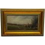 Oil Painting View Halloo The Berkeley Hunt c1880