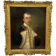 Oil Portrait Captain Sir Gamaliel Nightingale 