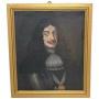 Oil Portrait of King Charles II Wearing Garter