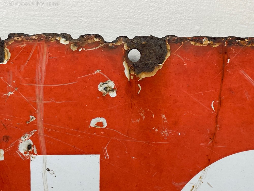 Antiques Atlas Original 1950's Enamel Sign Calor Gas Stockist