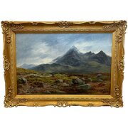 Scottish Highland Oil Sgùrr Nan Gillean Skye