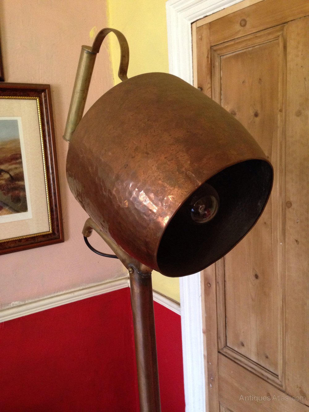 Antiques Atlas Kettle Standard Lamp