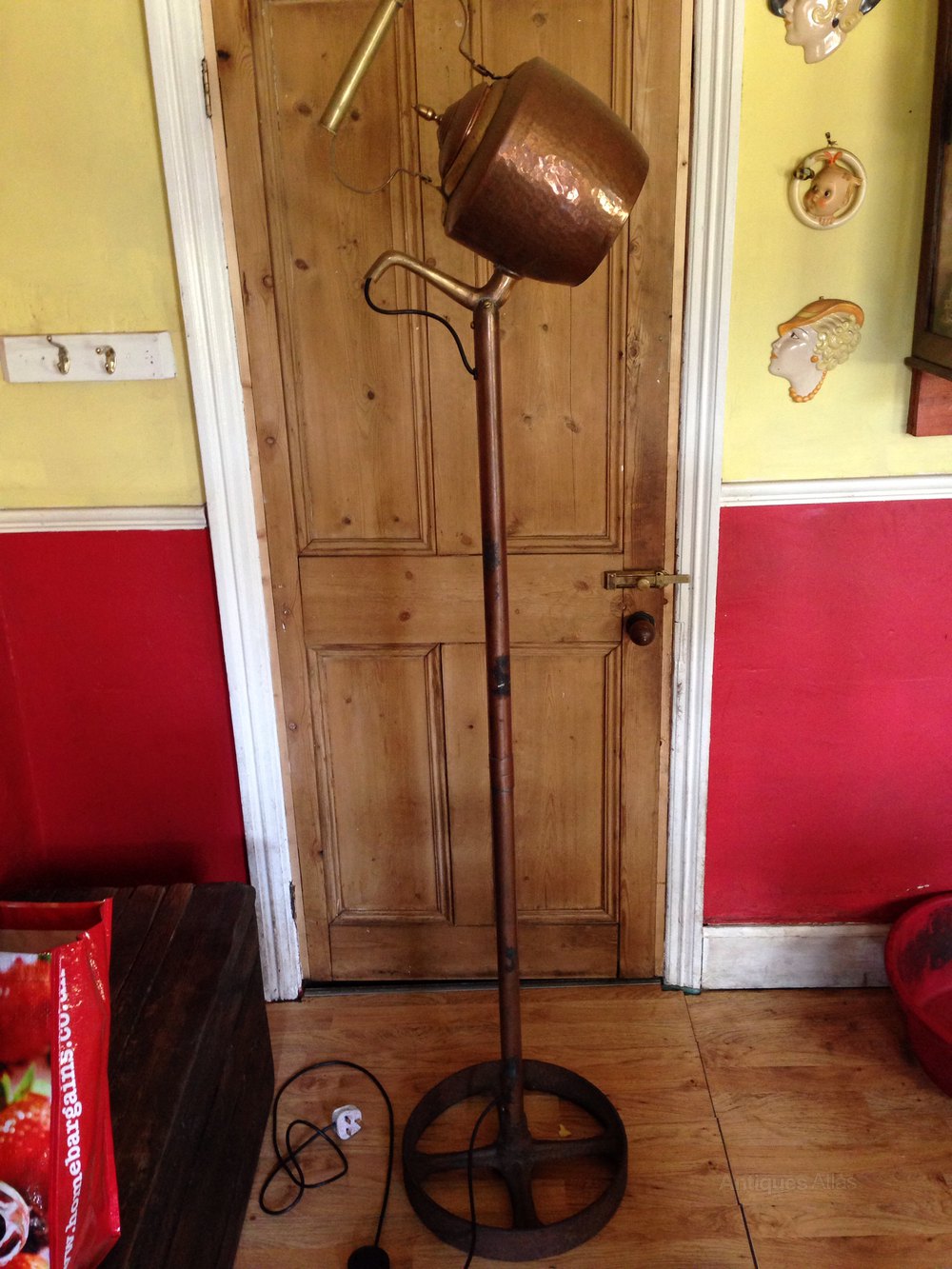 Antiques Atlas Kettle Standard Lamp