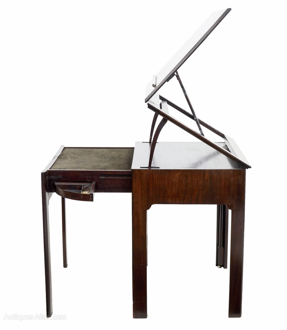Architects Desk fine quality georgian mahogany architects desk - antiques atlas Architects Desk fine quality georgian mahogany architects desk - antiques atlas