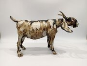 Fabulous Sculpture of a Goat by Elaine Peto
