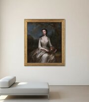 Oil Portait Painting by Charles Jervas