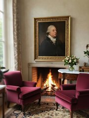 Sir William Beechey Portrait Of Godfrey Thornton.