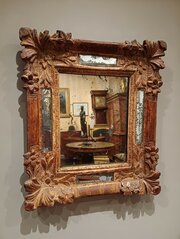 Small Antique French Regency Period Mirror