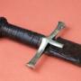 19th century Sudanese Kaskara sword with scabbard 