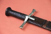 19th Century Sudanese Kaskara Sword With Scabbard 