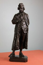 19th Century Bronze Figure Of Beccaria
