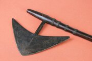 19th Century Large Seppi Or Zulu Wire Bound Axe