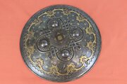 19th Century Steel Indian Dhal Shield 