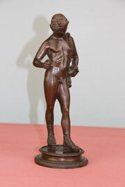 Early 20th Century Bronze Study Of Narcissus