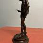 Early 20th Century Bronze study of Narcissus