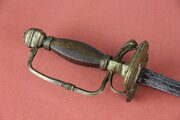 Early Georgian Brass Hilted Small Sword 
