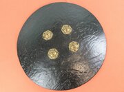 Mid 19th Century Leather Dhal Indian Shield 