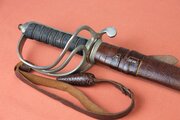 WW2 Officers Artillery Sword In Scabbard
