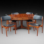 1960s Dining Table & 6 Chairs By Robert Heritage