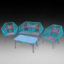 1970s Garden 4 Piece Geometric Suite
