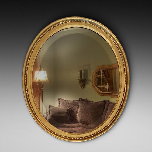 19th Century Gilt Framed Mirror
