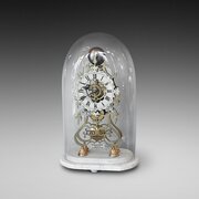 Brass Skeleton Clock By Thwaites Of London 