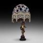 Bronze Cherub Statuette Converted to a Table Lamp