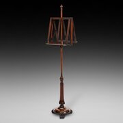 Early 19thC Regency Mahogany Duet Music Stand