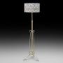 Early 20thC Art Nouveau Brass Standard Lamp
