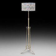 Early 20thC Art Nouveau Brass Standard Lamp